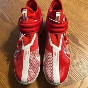 Nike Mens Red Baseball Cleats